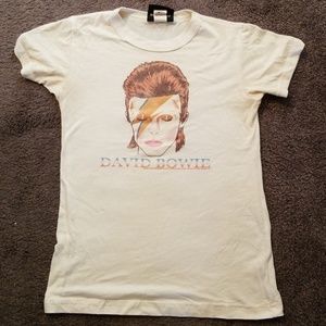 90s vintage David Bowie Junk food tee